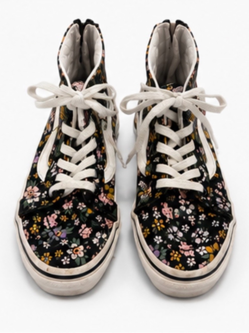 Vans Rose Dream SK8-Hi Kids size 12 with functional back zipper